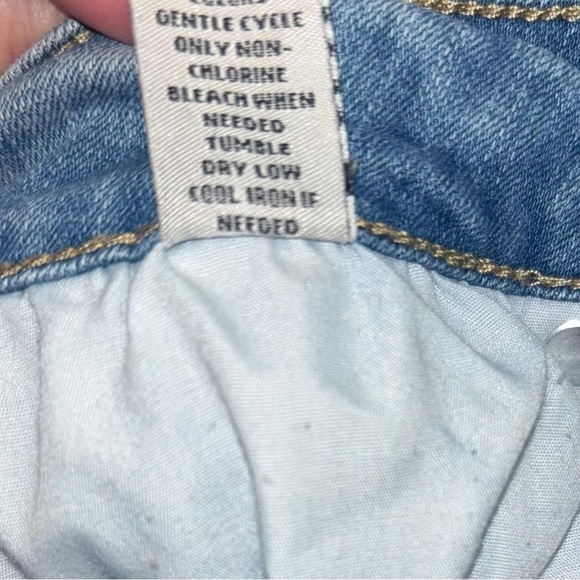 Resfeber LA Collection Boyfriend Skinny Fit Womens 2 Lowrise Distressed Light - Picture 10 of 12